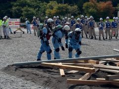 令和7年度富士市道路啓開実働訓練