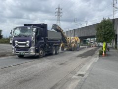 吉原沼津線(浮島)舗装改良工事